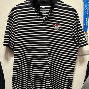 Nike Men's Black Georgia Polo